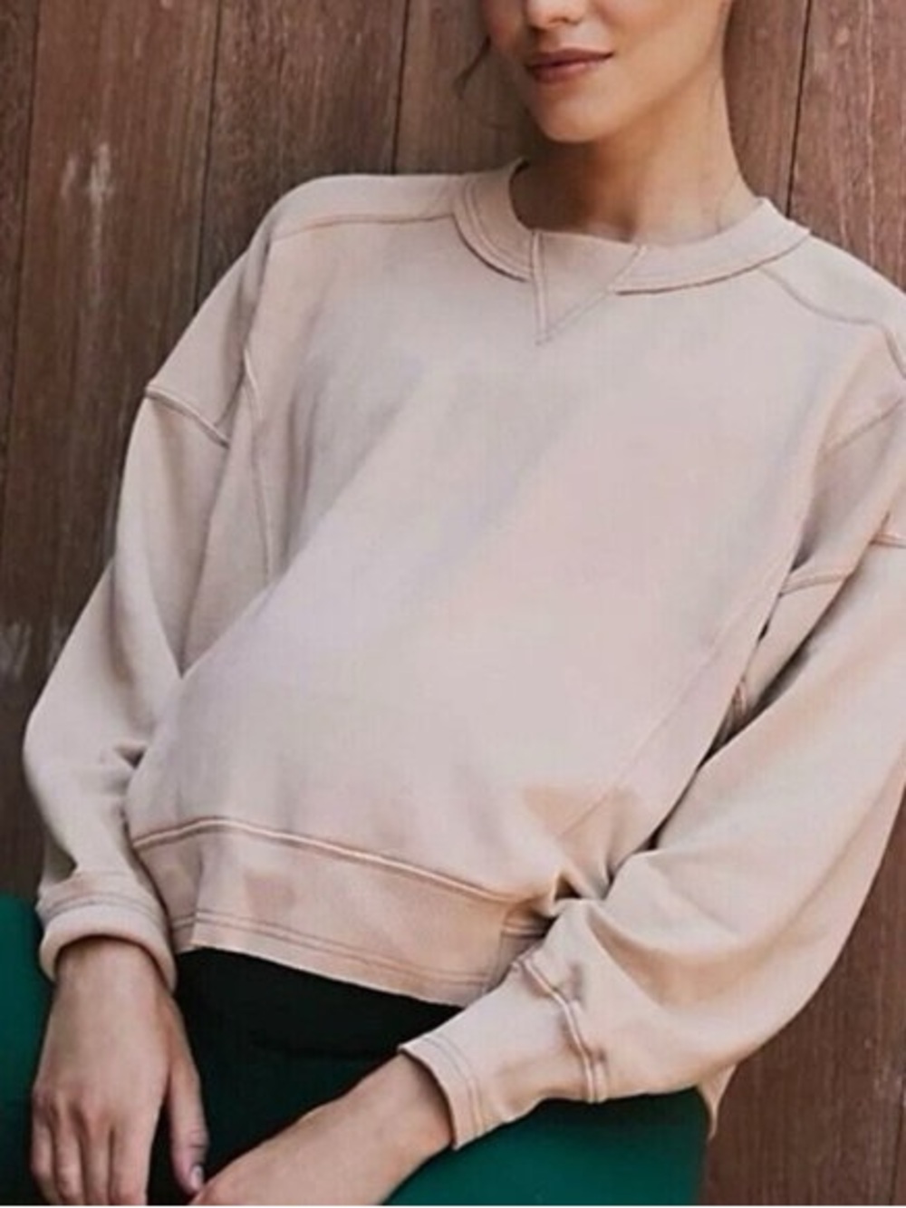Free People Movement X Hatch Maternity Intercept Pullover Medium